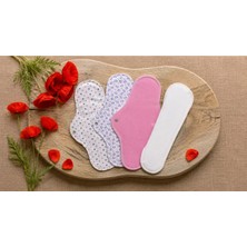 Purfem Yıkanabilir Doğal Kadın Pedi 10'lu Karışık %100 Pamuk (5m+5l)