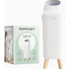 Momcozy 49 Litre Koku Kontrollü ve Çocuk Kilitli Bebek Bezi Çöp Kovası