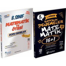Saydam Yayınları 8. Sınıf Lgs Matematik ve Ötesi Soru Bankası ve 1. Dönem Matematik 16+1 Haftalık Denemeler