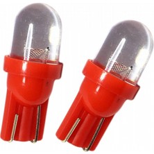 Yıldırım Park Ampulü Dipsiz LED Kırmızı T10 1 Adet
