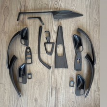 Stilix Garage Bmw F30, F31, F80 (2012-2019 Yılları Arası 3 Serisi ve M3  Karbon Iç Trim Seti 16 Parça
