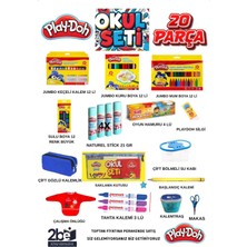 Play Doh Kırtasiye Seti 20 Parça