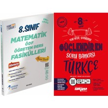Ankara Yayıncılık 8. Sınıf Lgs Matematik Ödf Öğreten Ders Fasikülleri ve Türkçe Güçlendiren Soru Bankası