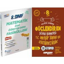 Ankara Yayıncılık 8. Sınıf Lgs Matematik Ödf Öğreten Ders Fasikülleri ve T.c. Inkılap Tarihi ve Atatürkçülük Güçlendiren Soru Bankası