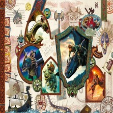 Aesco Hd 113 How To Train Your Dragon Puzzle 200 Prç