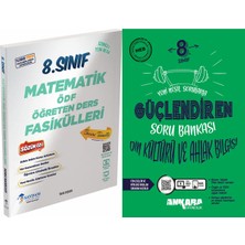 Ankara Yayıncılık 8. Sınıf Lgs Matematik Ödf Öğreten Ders Fasikülleri ve Din Kültürü ve Ahlak Bilgisi Güçlendiren Soru Bankası