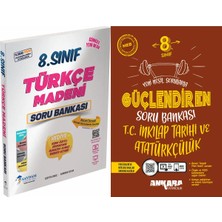 Ankara Yayıncılık 8. Sınıf Lgs Türkçe Madeni Soru Bankası ve T.c. Inkılap Tarihi ve Atatürkçülük Güçlendiren Soru Bankası