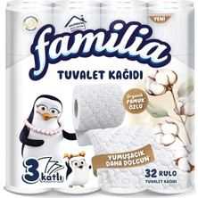 Familia 3 Katlı Tuvalet Kağıdı 32'li 1 Paket (1 x 32 Adet)