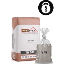 Myfix Tamir Harcı (Kalın) 5 kg Gri Renkli Çimento Esaslı Elit Onarım Malzemesi