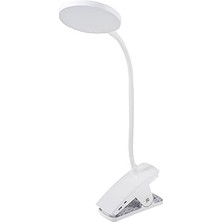 Uravas Store Purelite Şarj Edilebilir Klipsli Lamba - Masa Lambası ve Masa Lambası, LED Esnek Işık, Ayarlanabilir Boyun ve Kelepçe Dahil, Okuma, Iğne Işi, Dikiş, El Işi Için Doğal Gün Işığı Ampulleri