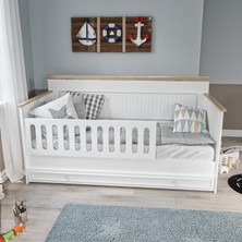 Baby Darling Taht Çekmeceli Karyola (90X200CM) %100 Mdf Montesori