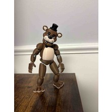 Lagom Fnaf Freddy Fazbear Hareketli Figür - Dummy 13 Iskelet Tasarımlı Eklemli Korku Oyunu Karakter Oyuncağı