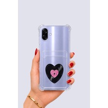 Aesco Samsung Galaxy A07 Kartlıklı Vinly Desenli Kılıf