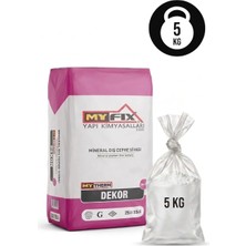 Myfix Dekoratif Mineral Dış Cephe Sıvası Ince 1,5 mm - 5 kg