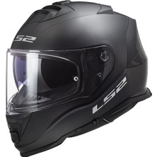 Ls2 Storm 2 Kapalı Kask Mat Siyah Medıum