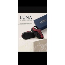 Luna Örümcek Ağı Desenli Çocuk Sandaleti