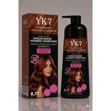 Yk7 Kozmetik Yk7  Beyaz Kapatıcı (Tarçın Bakır 8.77 ) Şampuan 300 Ml.