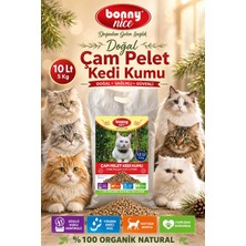 Bonny Nice Doğal Çam Peleti Kedi Kumu 5 Kg 10 Lt