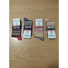 Efem İç Giyim 11-12 Yaş Kız Çocuk Mevsimlik Uzun Çorap 12'li Paket