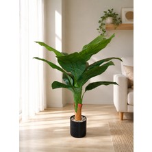 Yapay Çiçekçiniz 90 cm 11 Dallı Yapay Muz Cennet Kuşu Ağacı