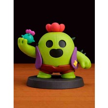 Lagom Brawl Stars Spike Karakter Figürü - Kaideli Masaüstü Oyun Figürü & Kaktüs Bombalı Çocuk Oyuncak