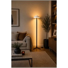 Elizim Home Lighting Arven Karya Modern Lambader – Metal Ayaklı Dekoratif Oturma Odası- Yatak Odası - Salon - Antre Yer Lambası