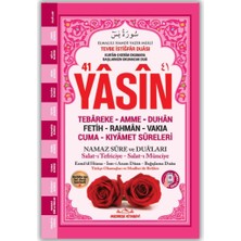 50 Adet Orta Boy Yasin Kitabı 80 Sayfa Pembe Renk