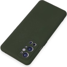 Hsc Bilişim One Plus 9 Pro Kılıf Nano Içi Kadife Silikon - Koyu Yeşil