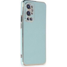 Hsc Bilişim One Plus 9 Pro Kılıf Volet Silikon - Açık Yeşil