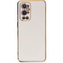 Hsc Bilişim One Plus 9 Pro Kılıf Volet Silikon - Beyaz