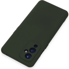 Hsc Bilişim One Plus 9 Kılıf Nano Içi Kadife Silikon - Koyu Yeşil