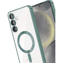 Aslanoğlu Store Samsung Galaxy A36 Kross Magneticsafe Kapak - Koyu Yeşil