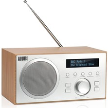 August Bluetoothlu Dijital Mutfak Radyosu - "radyodan Daha Fazlasını Dinleyin" | Bluetooth 5.3 ve USB Mp3 Oynatma