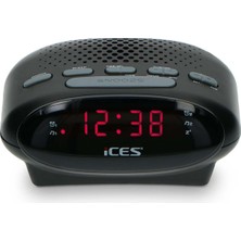 Ices ICR-210 Çalar Saatli Radyo - "uykunuz Bölünmeden Yeniden Uyanın" | 9 Dakika Erteleme ve Uyku Zamanlayıcı