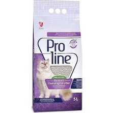 Proline Lavantalı Topaklaşan Ince Bentonit Kedi Kumu 5 Lt