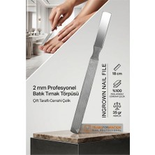 Modacar Sadece Batık Tırnaklara 2 mm Kalınlık Özel Törpü  - Çift Taraflı Cerrahi Çelik  723302