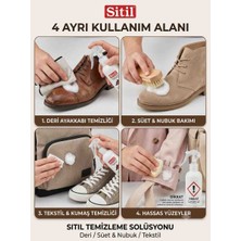 Sitil Leke Çıkarıcı Solüsyon Sprey 100 ml Süet Nubuk Texstil Çok Amaçlı Leke Çıkartıcı