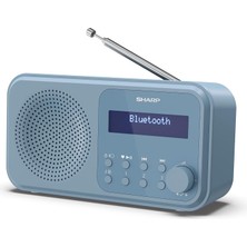 Sharp DR-P420(BL) Taşınabilir Dijital Radyo Bluetooth 5.3 Dab+/fm