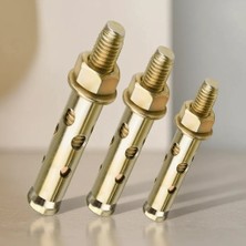 Aslanoğlu Store 8X75 mm Gömlekli Çelik Dübel 10'lu Montaj Paketi