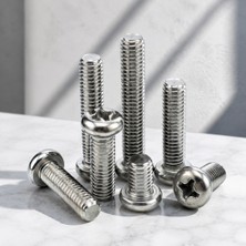 Aslanoğlu Store M6 x 90 mm Ysb Başlı Cıvata Paketi 100 Adet