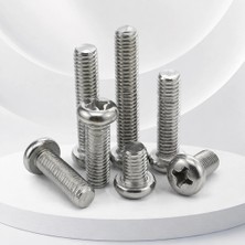 Aslanoğlu Store M5X50 Ölçülü Ysb Montaj Cıvatası 50'li Paket Yıldız Başlı Bağlantı Vida Seti