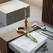 Aslanoğlu Store M6 Ölçülü Kanca Formlu Çelik Dübel 10'lu Set