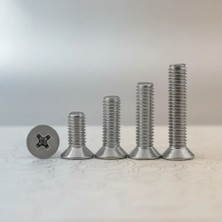 Aslanoğlu Store M5X70 Yhb Barel Tip Vida 50 Parça Montaj Bağlantı Seti
