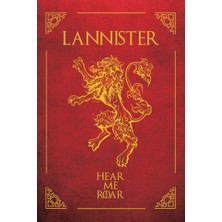 Aıon Casa Lannister Aslan Armalı Fantastik Porselen Kupa 325 ml