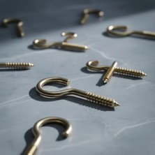 Aslanoğlu Store 16X30 mm Açık Tip Piton 50 Parça Sabitleme ve Bağlantı Seti