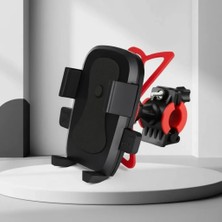 Aslanoğlu Store Silikon Destekli Bisiklet Gidon Telefon Standı Ayarlanabilir Evrensel Model