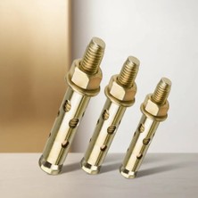 Aslanoğlu Store 12X110 mm Ölçülü Gömlek Tipi Çelik Dübel 20'li Paket