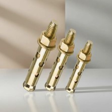 Aslanoğlu Store Gömlek Tipi Çelik Dübel 12X90 mm 5'li Set