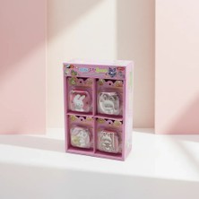 Aslanoğlu Store 6.5 cm Zincirli Puf Kapaklı Mini Yuvarlak Not Defteri