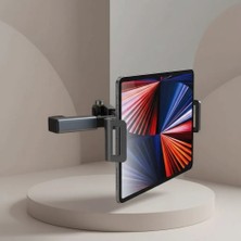 Aslanoğlu Store Araç Arka Koltuk Tablet ve Telefon Standı 360 Derece Döner Ayarlanabilir Tutucu